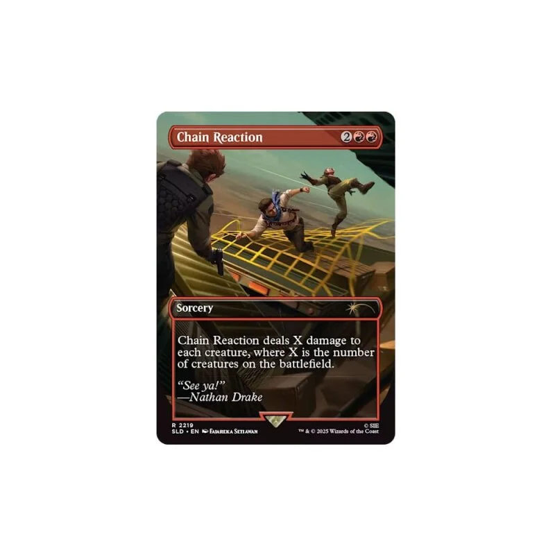 Magic the Gathering Secret Lair x PlayStation (Uncharted) NON FOIL - English